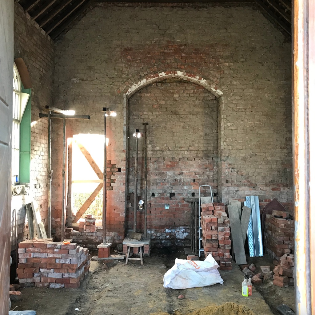 Renovation Diaries 04. Construction begins, repairing, re-building, brickworks